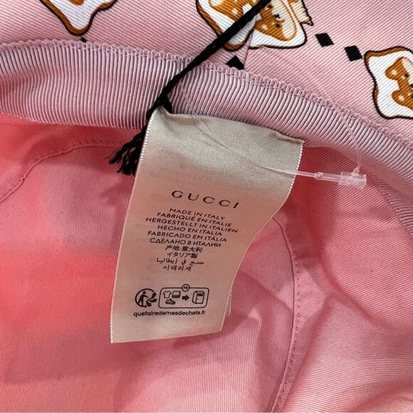 Gucci NWT Pink Animal Bucket Hat Print - Picture 5 of 7